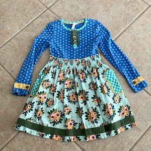 Girl’s long sleeve Matilda Jane dress size 6